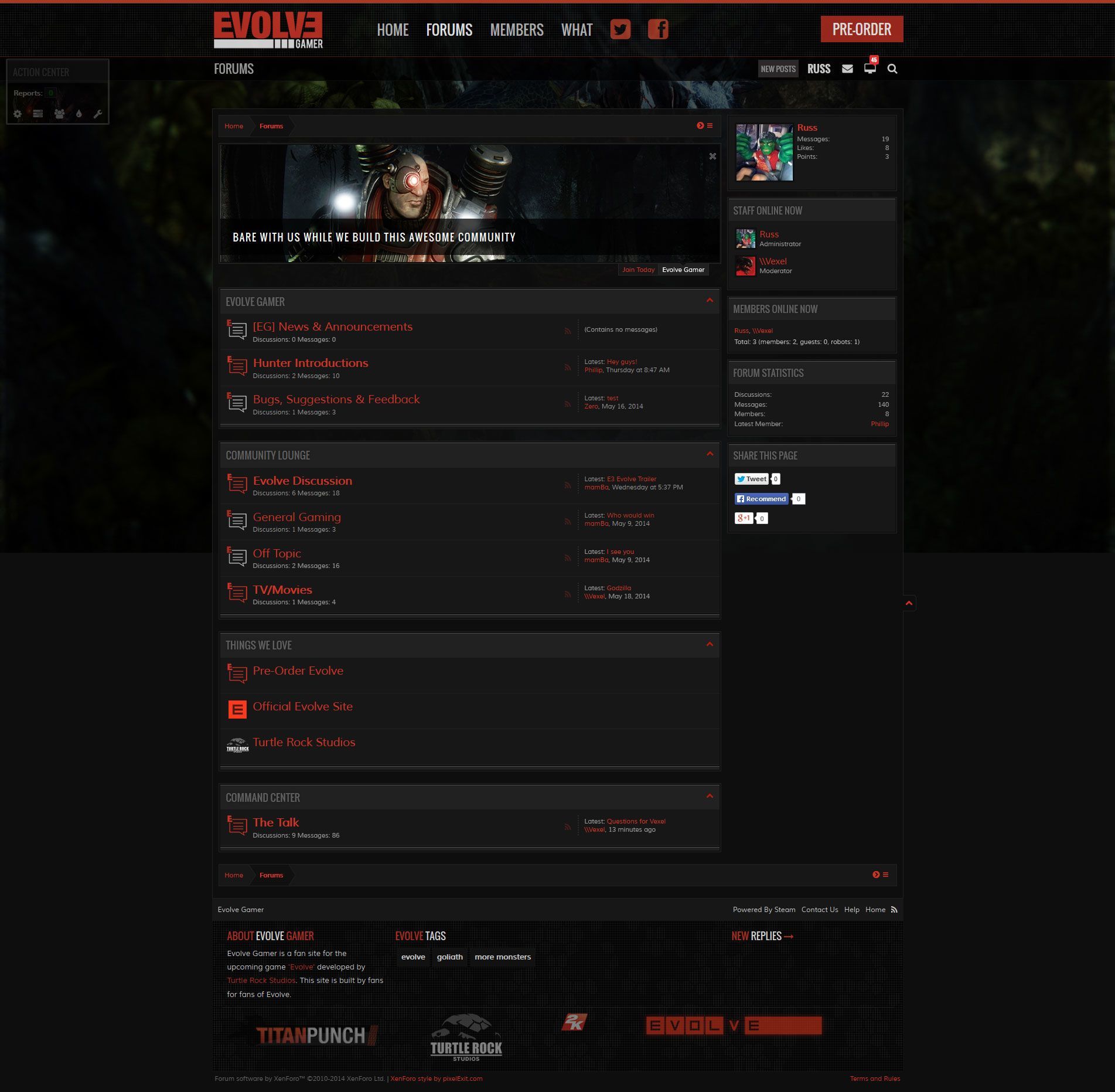 Evolve Gamer
